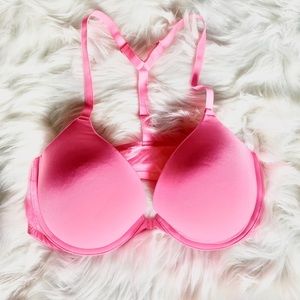 Victoria's secret bright pink bra